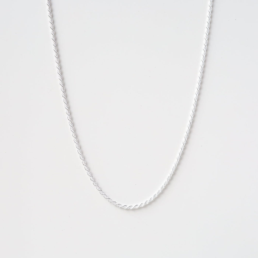 
                      
                        CHN Sterling Silver Rope Chain - 16"
                      
                    