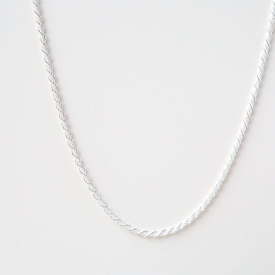 CHN Sterling Silver Rope Chain - 18"