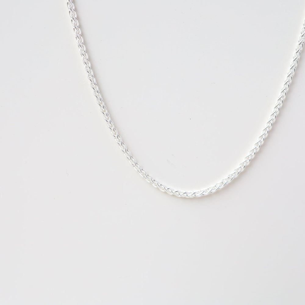 
                      
                        CHN Sterling Silver Wheat Chain - 16"
                      
                    