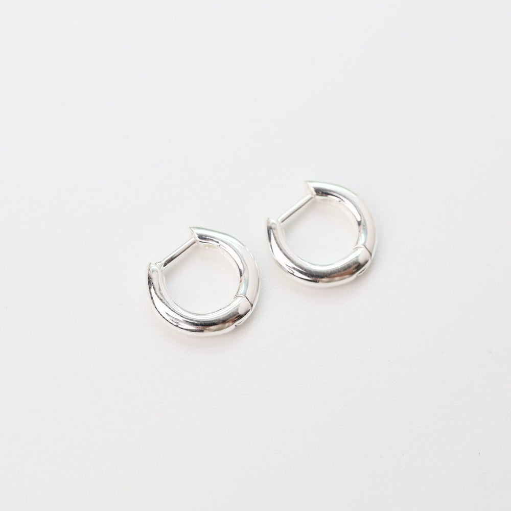 
                      
                        EAR 10mm Plain Click Huggie Hoops - Sterling Silver
                      
                    