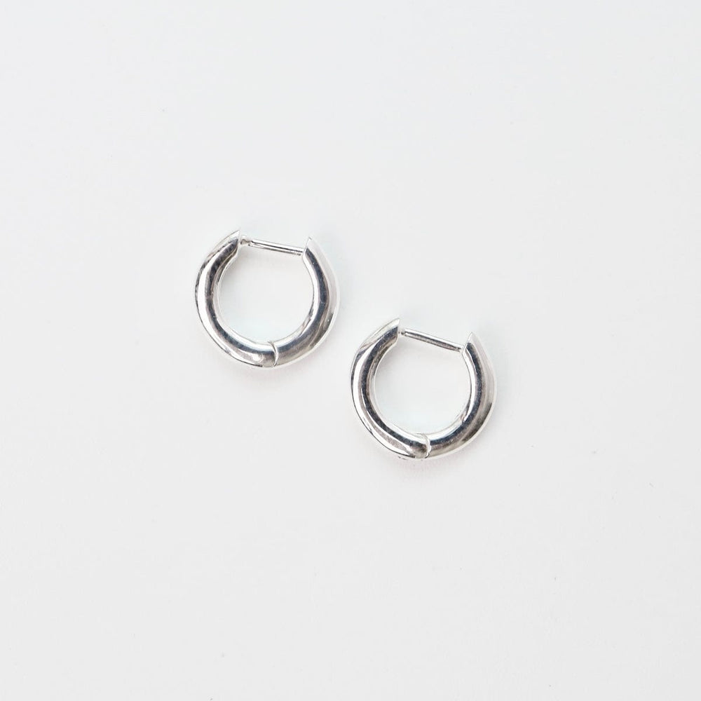 
                      
                        EAR 10mm Plain Click Huggie Hoops - Sterling Silver
                      
                    