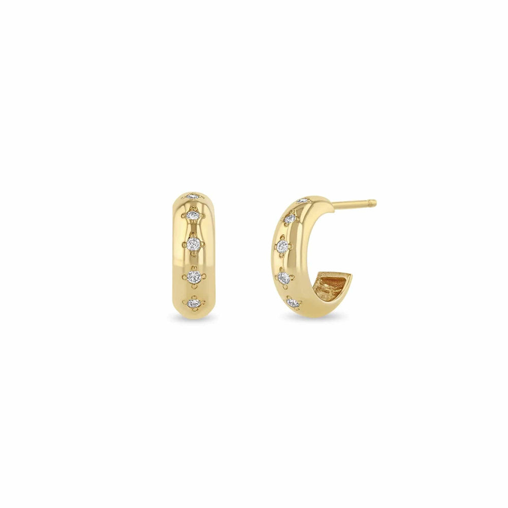 
                      
                        EAR-14K 14k 5 Diamond Chubby Huggie Hoops
                      
                    