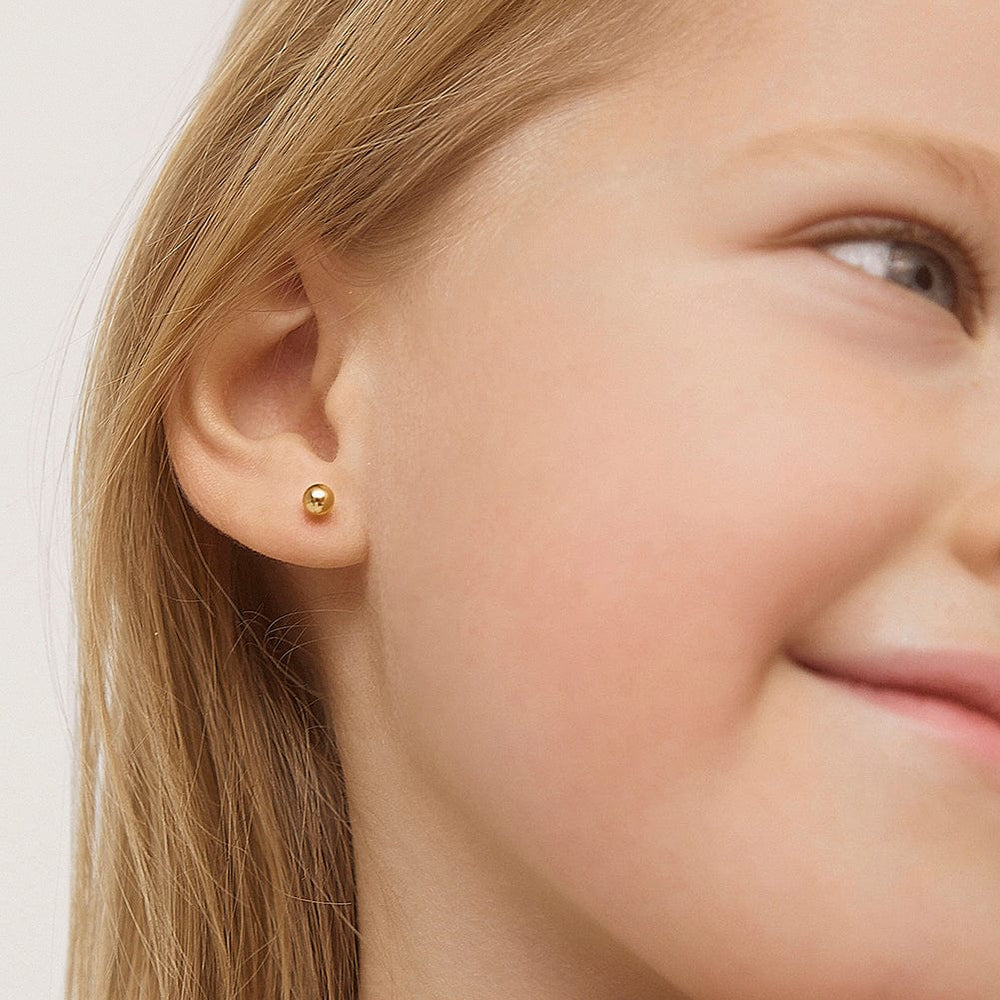 
                      
                        EAR-14K 14k Classic 4mm Ball Toddler Earrings - Screw Back
                      
                    