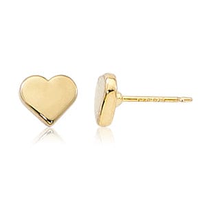 
                      
                        EAR-14K 14k Flat Heart Post Earring
                      
                    