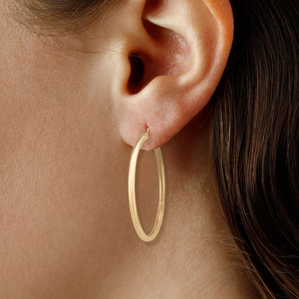 
                      
                        EAR-14K 14k Gold 2.5x40mm Hoops
                      
                    