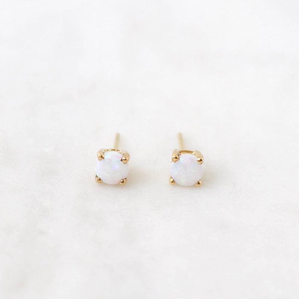 
                      
                        EAR-14K 14k Gold 4mm Prong Set Opal Stud
                      
                    