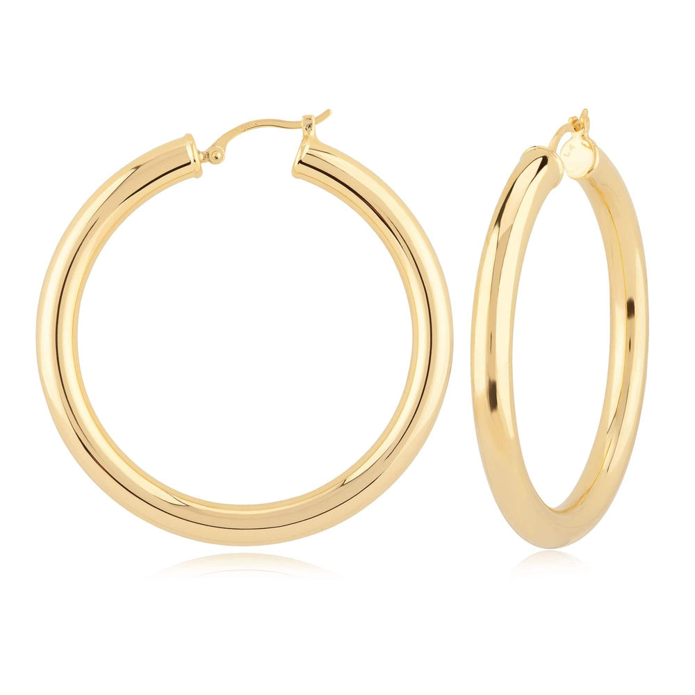 
                      
                        EAR-14K 14k Gold 4x40mm Hoops
                      
                    