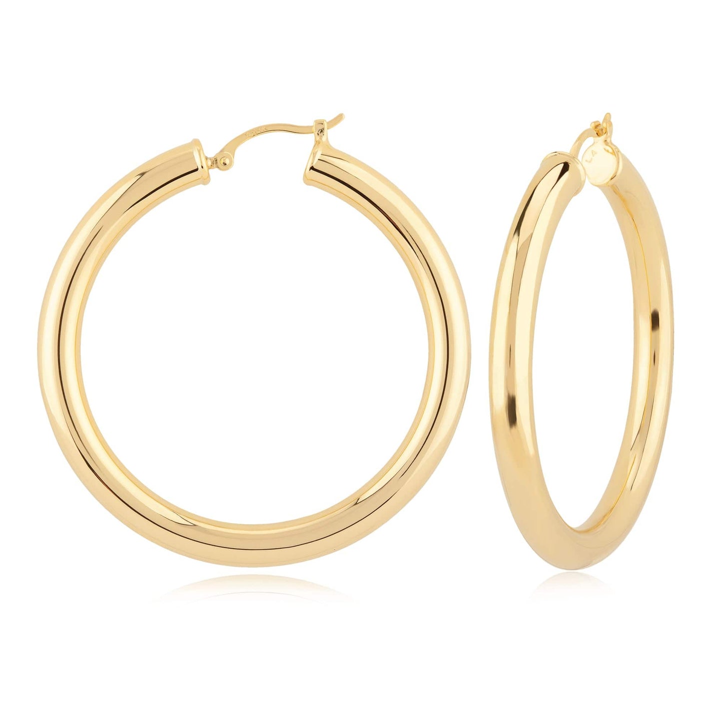 EAR-14K 14k Gold 4x40mm Hoops