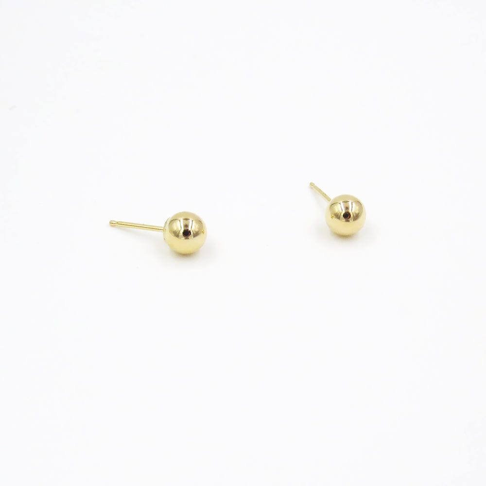 EAR-14K 14k Gold 5mm Ball Post Earrings