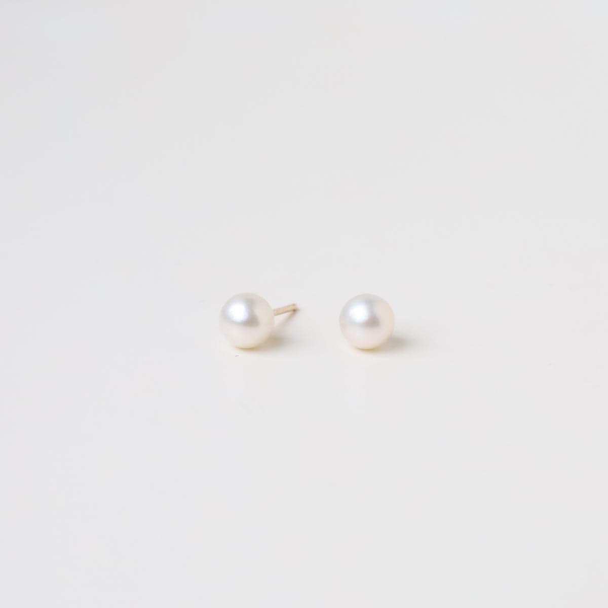 EAR-14K 14K Gold 6mm Pearl Stud