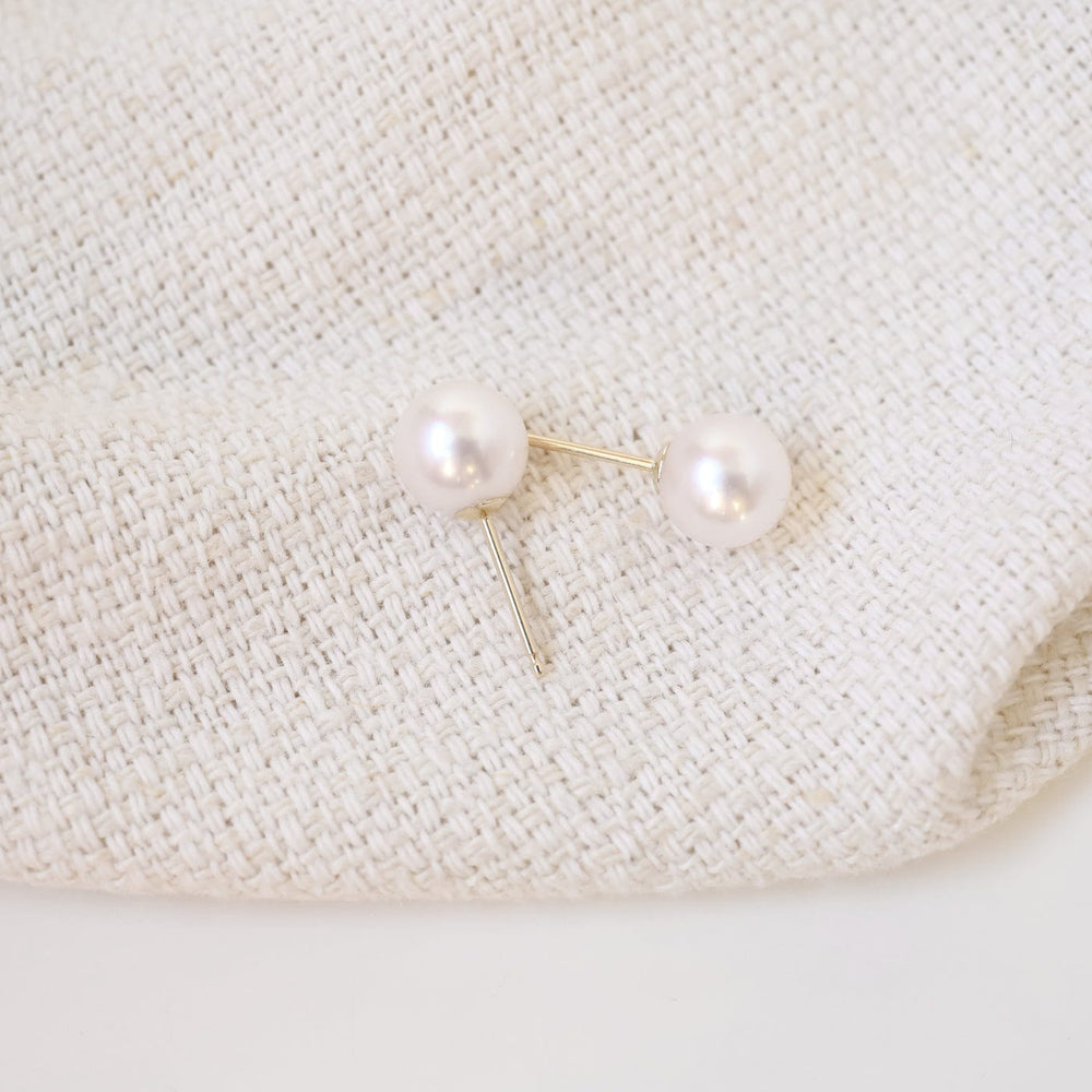 
                      
                        EAR-14K 14k Gold 8mm Pearl Post Earrings
                      
                    