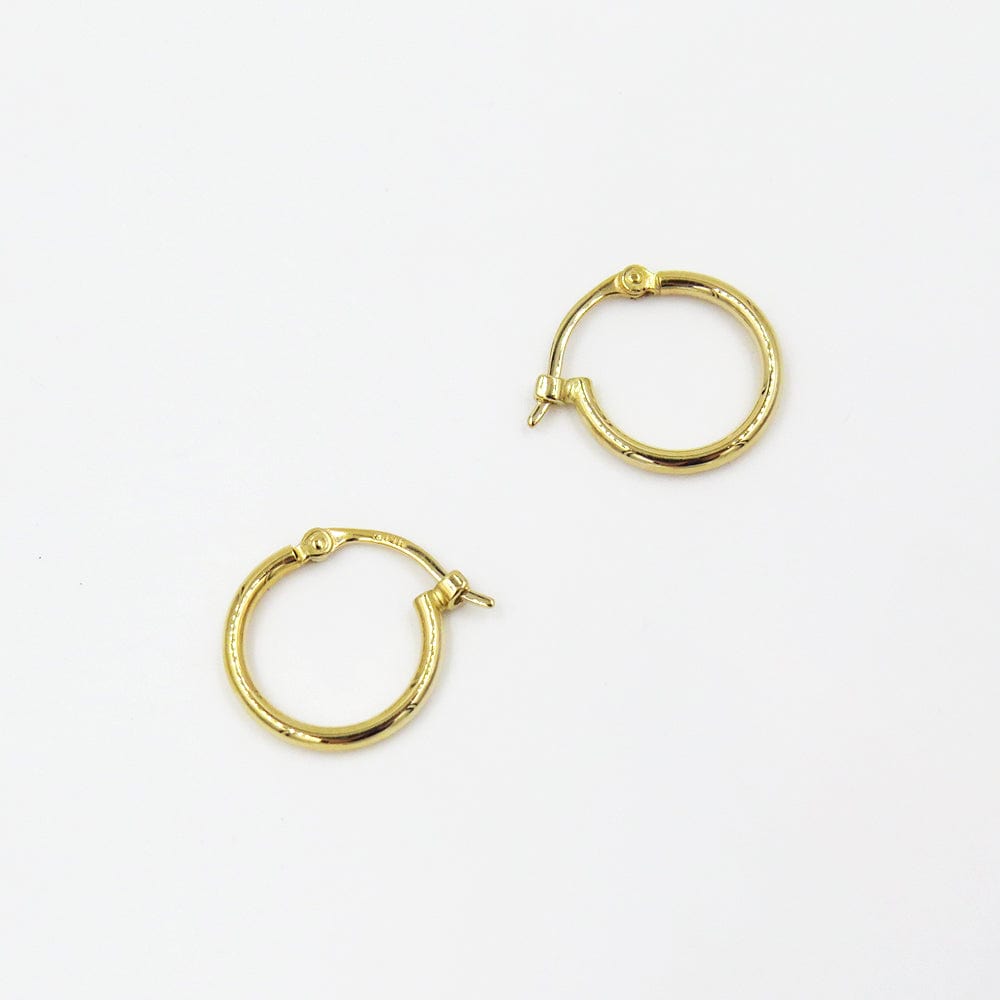 
                      
                        EAR-14K 14k Gold Classic Small Hoop
                      
                    