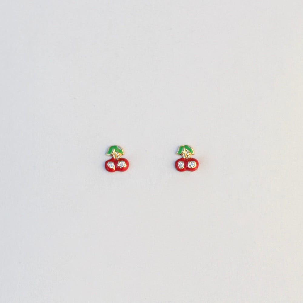 
                      
                        EAR-14K 14K Gold Enamel Cherry Post Earring
                      
                    