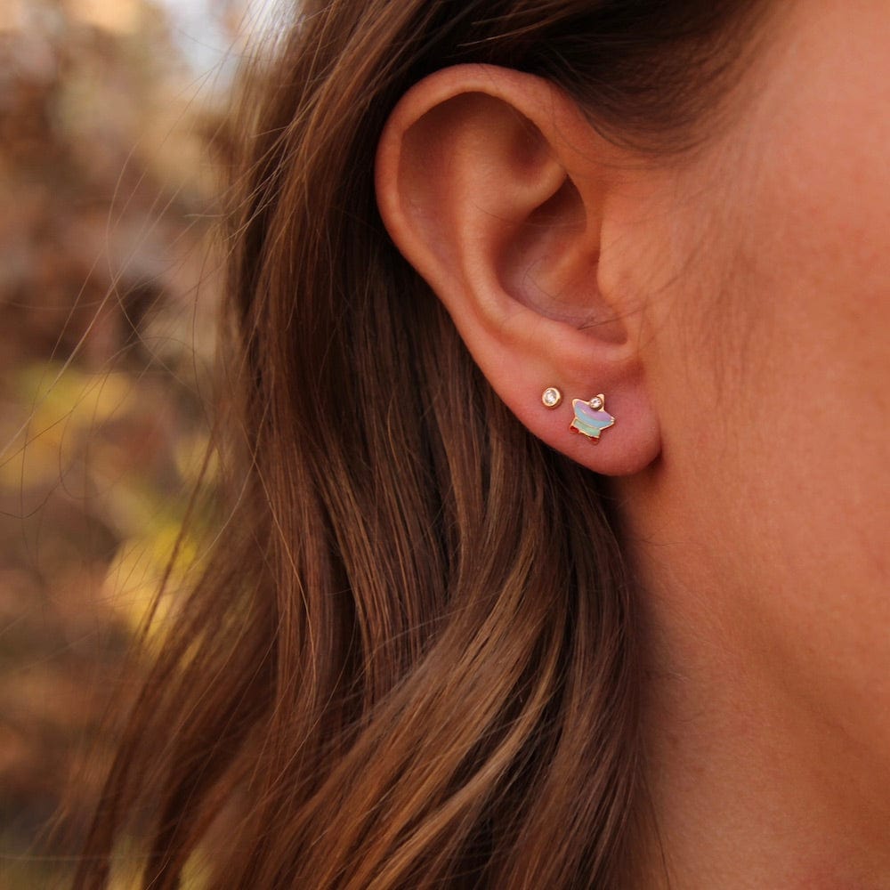 
                      
                        EAR-14K 14K Gold Enamel Star Posts
                      
                    