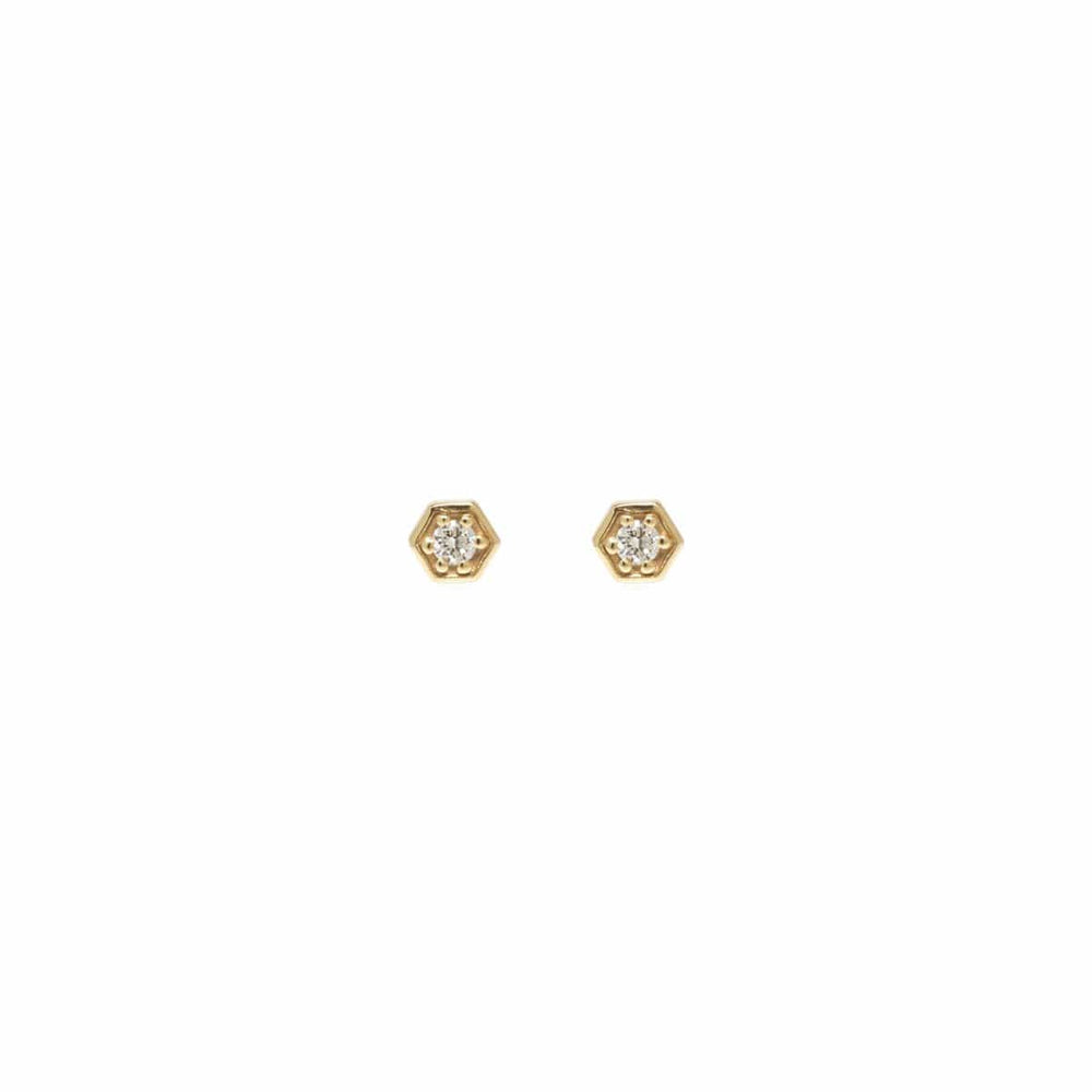 
                      
                        EAR-14K 14k Gold Hexagon Stud Earring
                      
                    