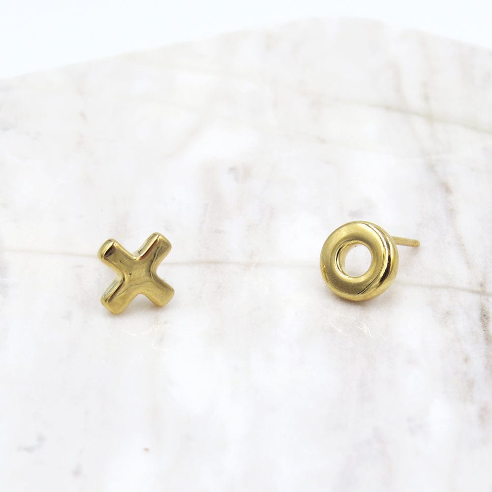 
                      
                        EAR-14K 14k Gold Hug and Kiss Post Earrings
                      
                    