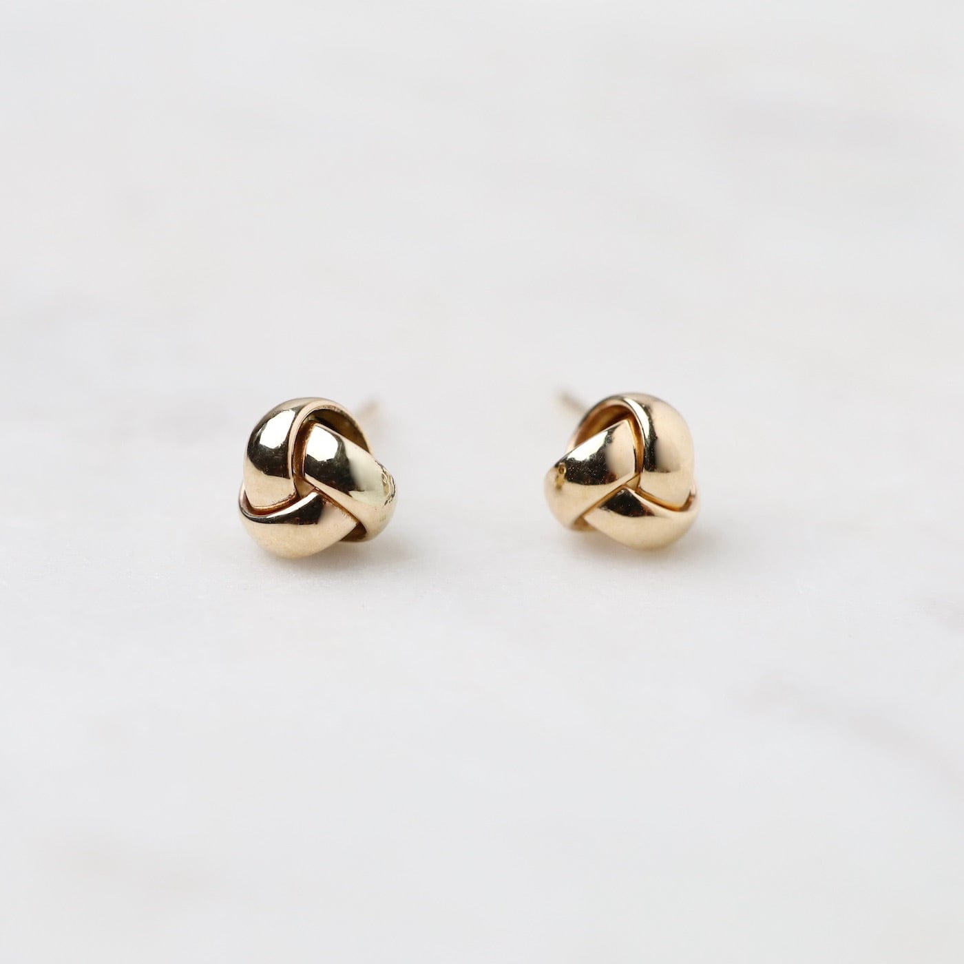 EAR-14K 14K Gold Love Knot Earrings