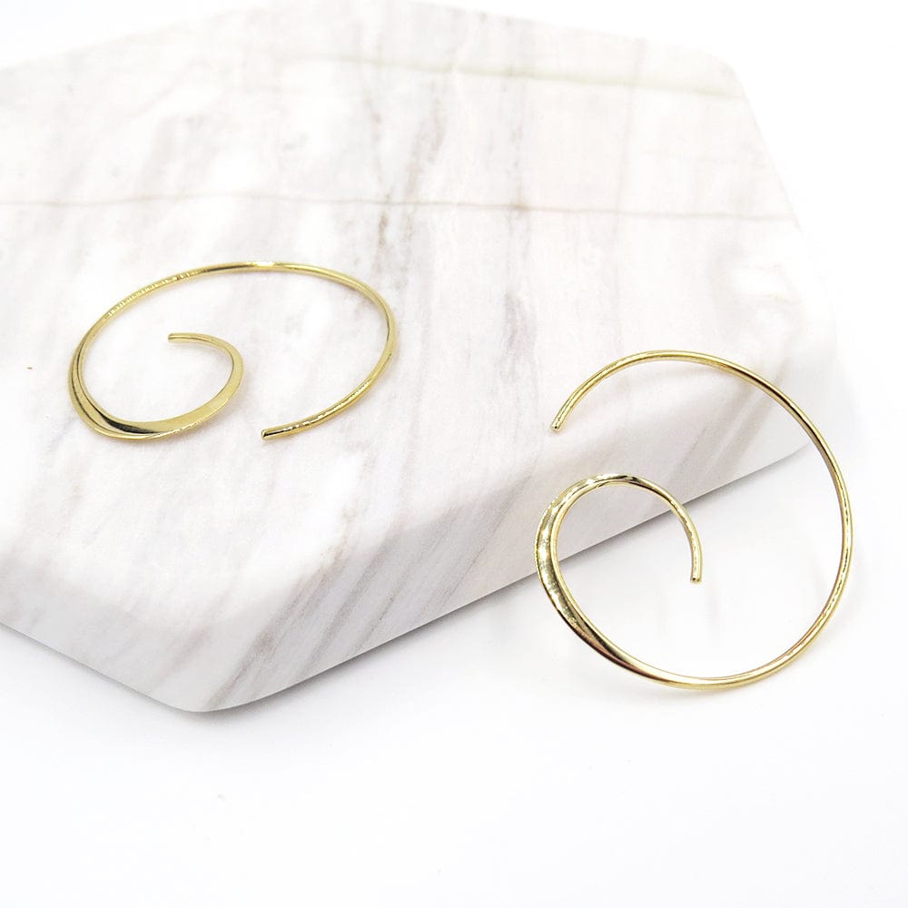 
                      
                        EAR-14K 14k Gold Medium Swirl Hoop
                      
                    