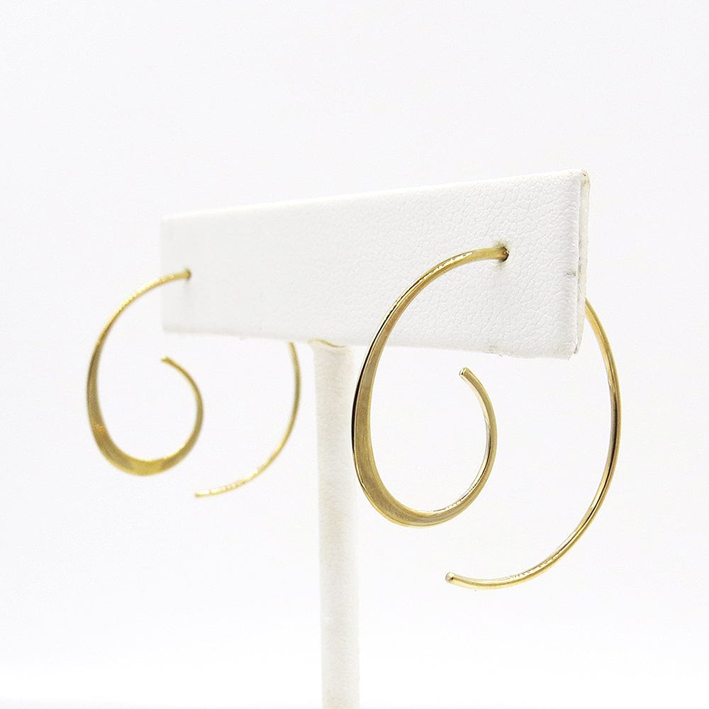 
                      
                        EAR-14K 14k Gold Medium Swirl Hoop
                      
                    