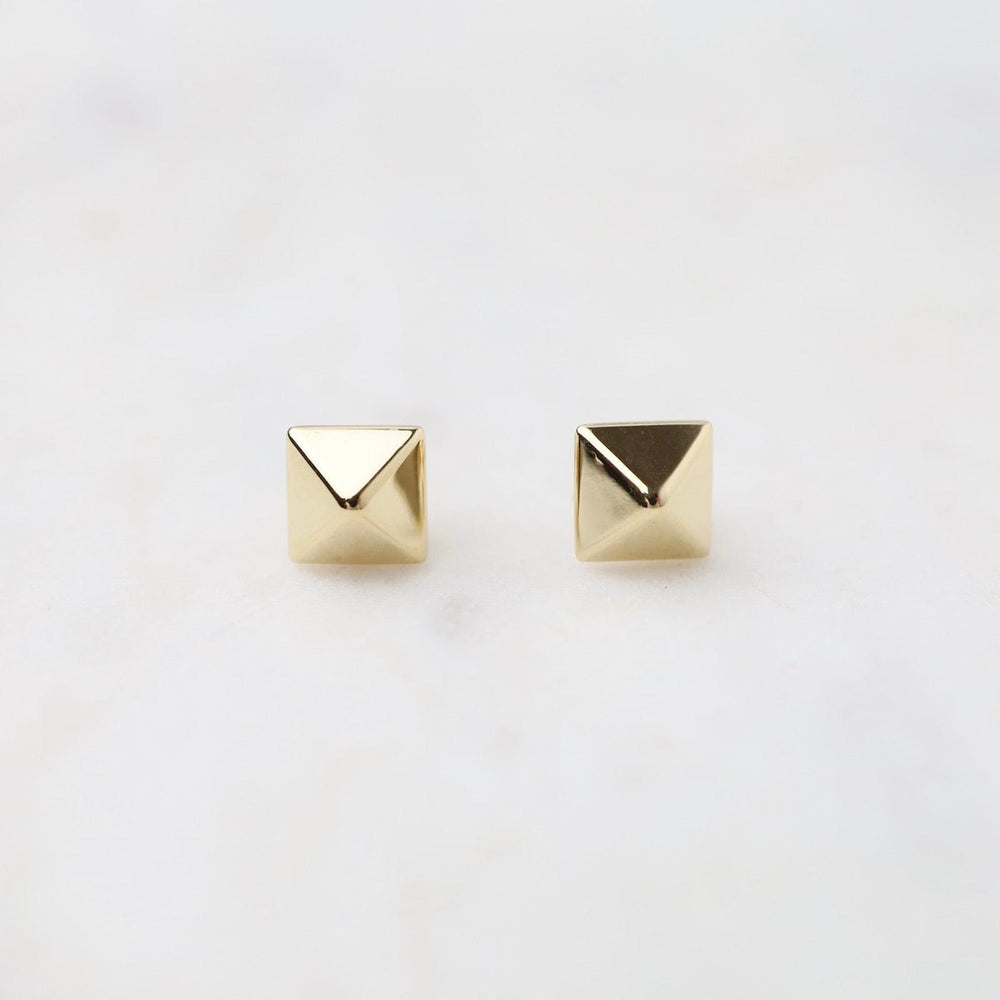 
                      
                        EAR-14K 14K Gold Pyramid Post Earring
                      
                    