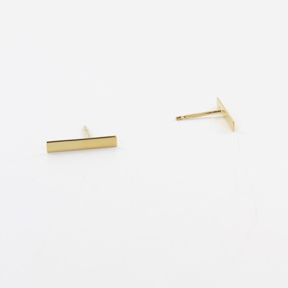 Load image into Gallery viewer, EAR-14K 14k Gold Skinny Bar Post Earring
