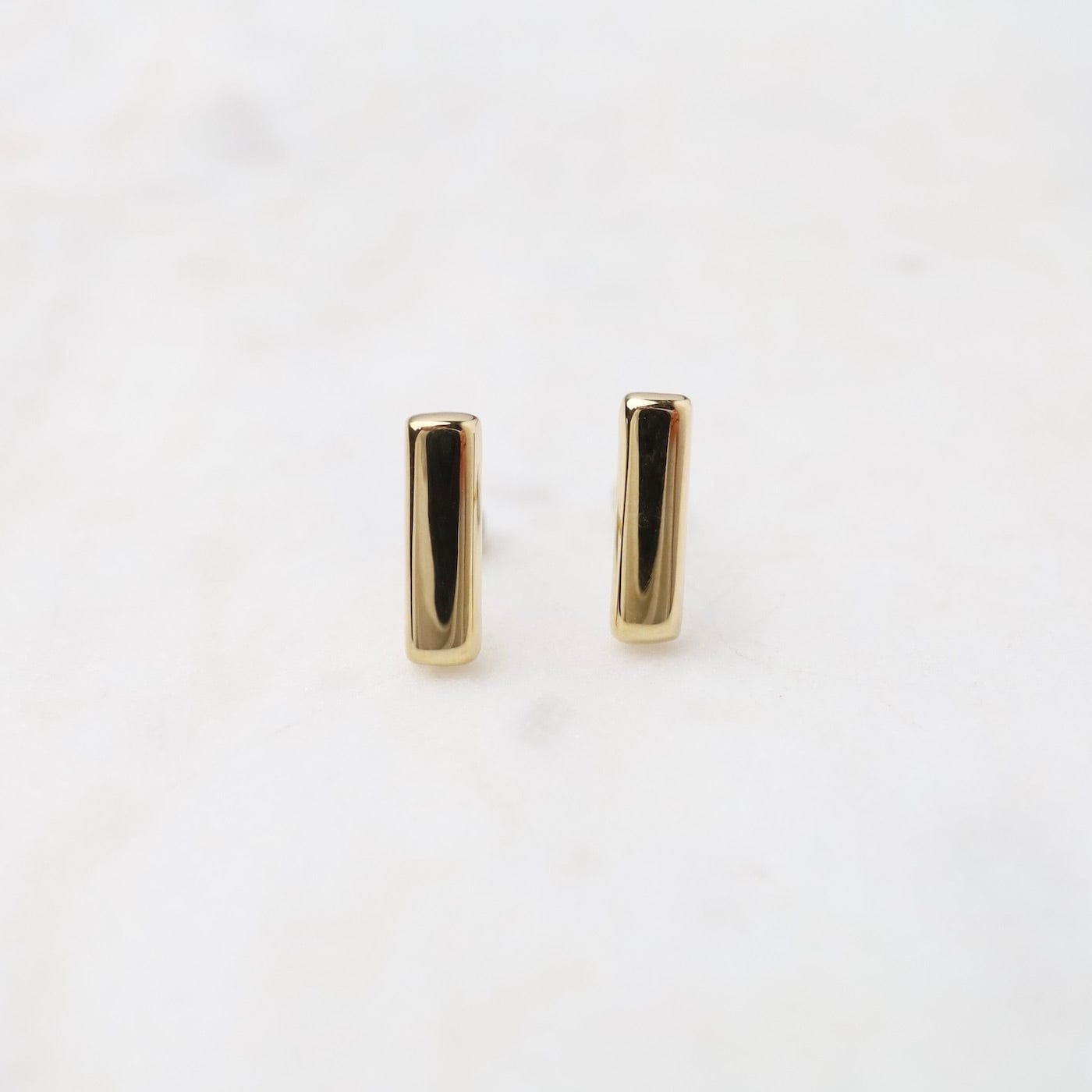 Load image into Gallery viewer, EAR-14K 14K Gold Small Bar Post Earring
