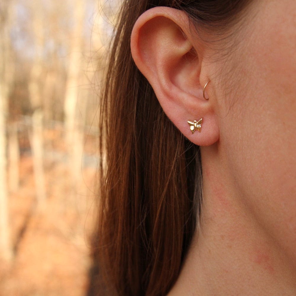 Small deals post earrings