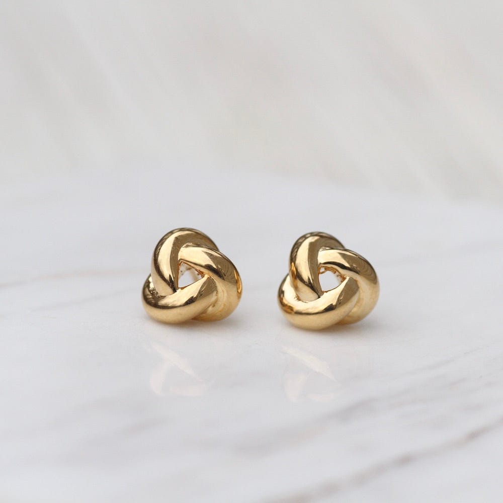 
                      
                        EAR-14K 14k Gold Small Love Knot Post Earrings
                      
                    