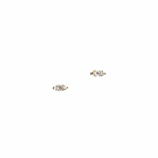 EAR-14K 14k Marquis Diamond Post Earrings