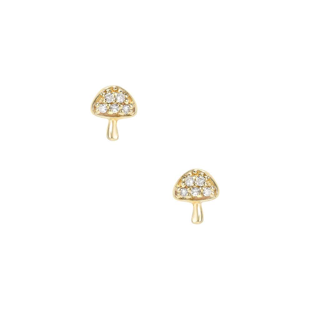 EAR-14K 14k Petite Toadstool Post Earrings