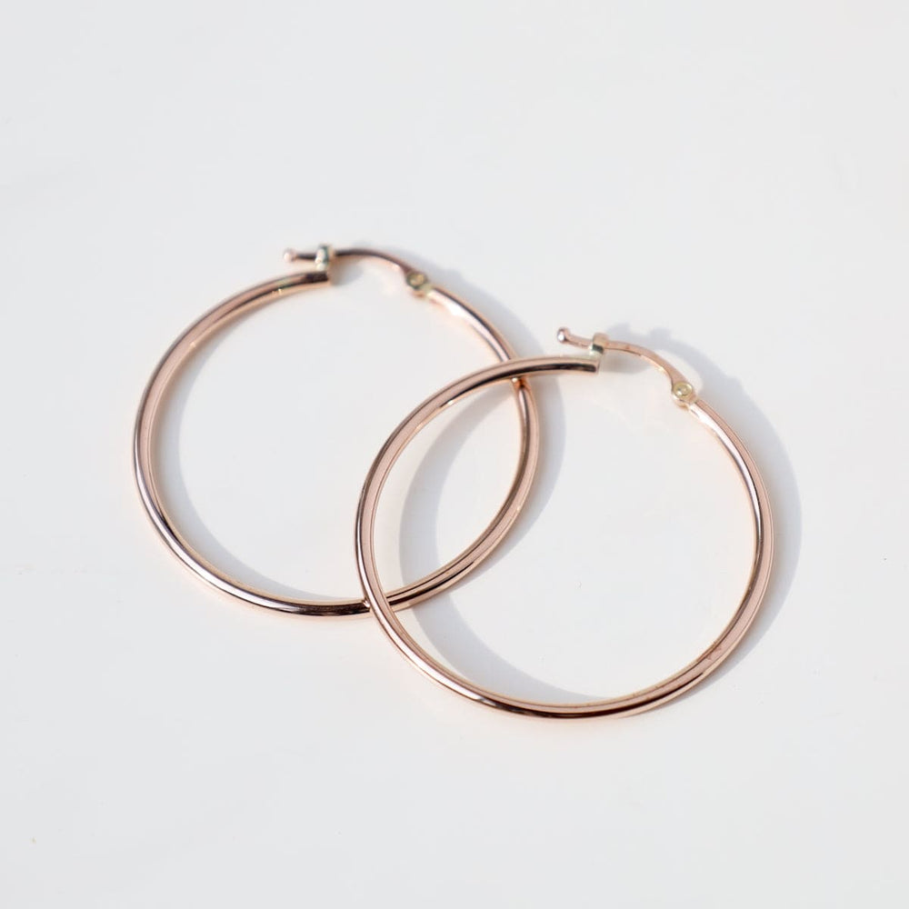 
                      
                        EAR-14K 14K  Rose Gold 1.5x30mm Tube Hoop
                      
                    