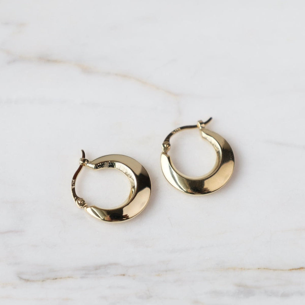 
                      
                        EAR-14K 14k Small Crescent Hoops
                      
                    