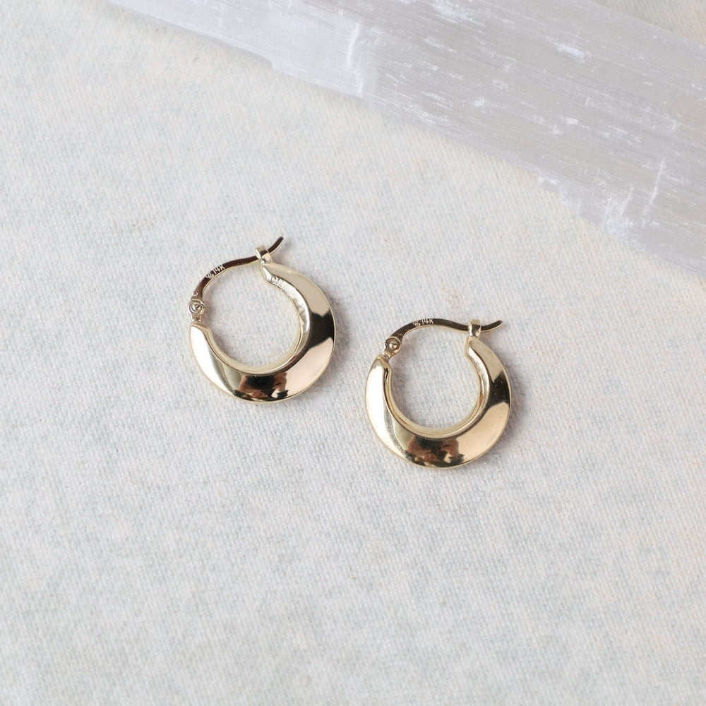 
                      
                        EAR-14K 14k Small Crescent Hoops
                      
                    