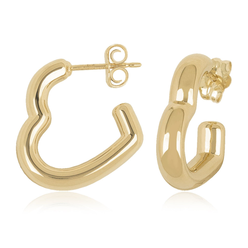 
                  
                    EAR-14K 14K Small Open Heart Hoop Earrings
                  
                