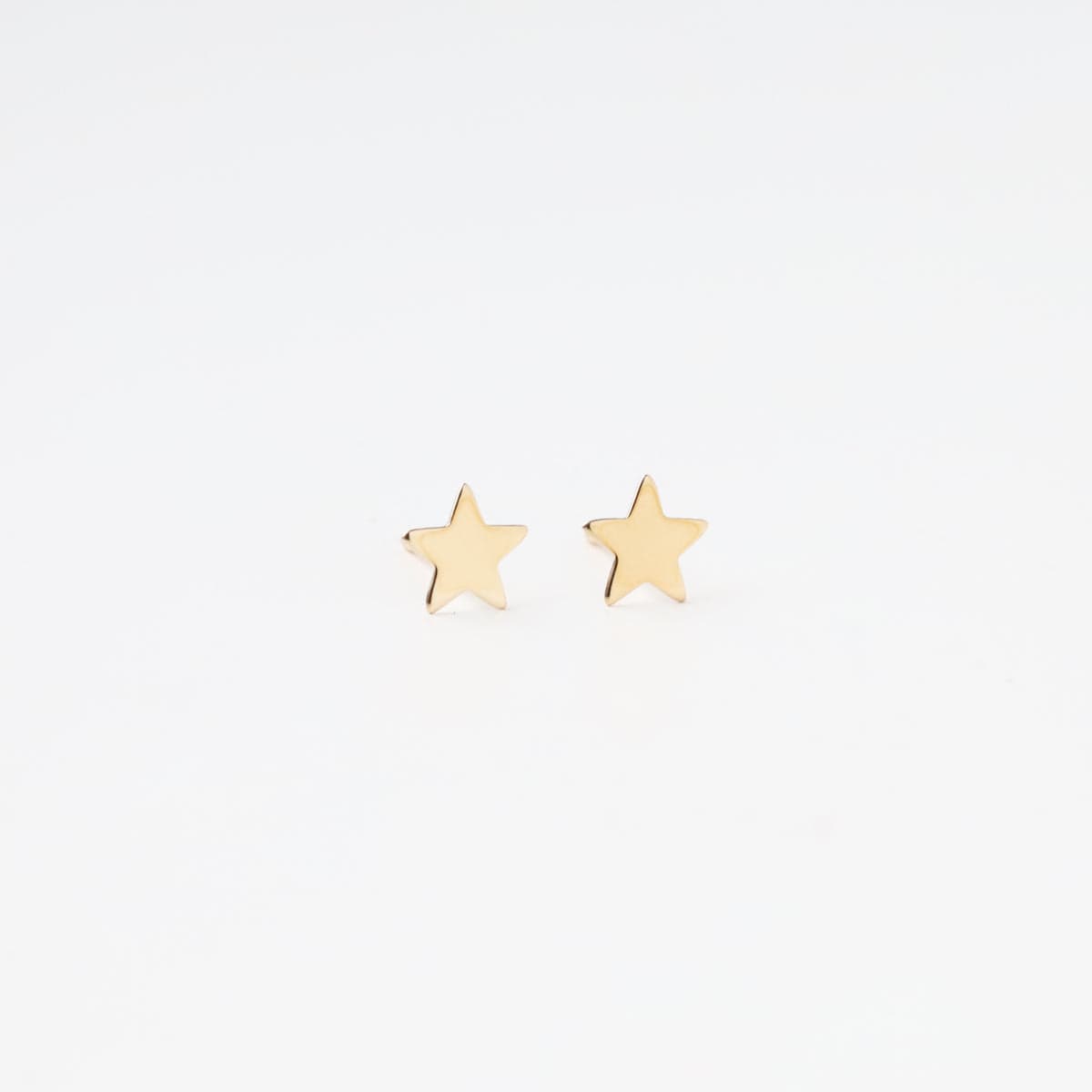 EAR-14K 14k Small Star Post Earring