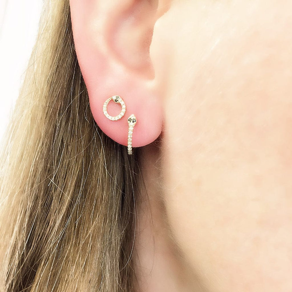 
                      
                        EAR-14K 14k Snake Huggies
                      
                    