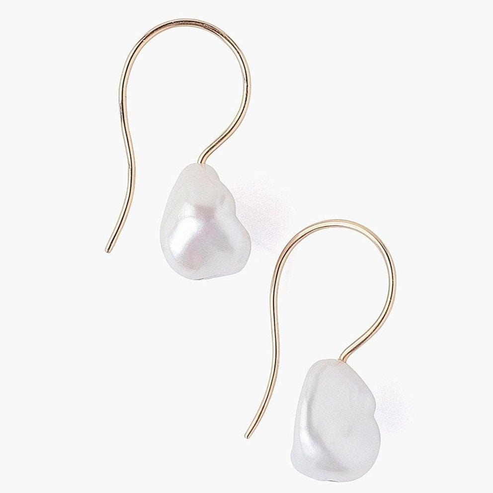 
                      
                        EAR-14K 14K White Keishi Pearl Earrings
                      
                    