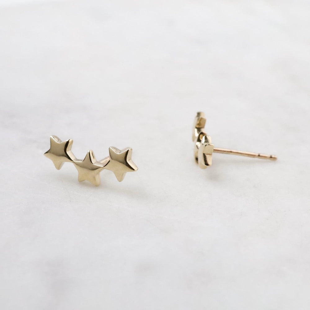 
                      
                        EAR-14K 14k Yellow Gold 3 Stars Studs
                      
                    