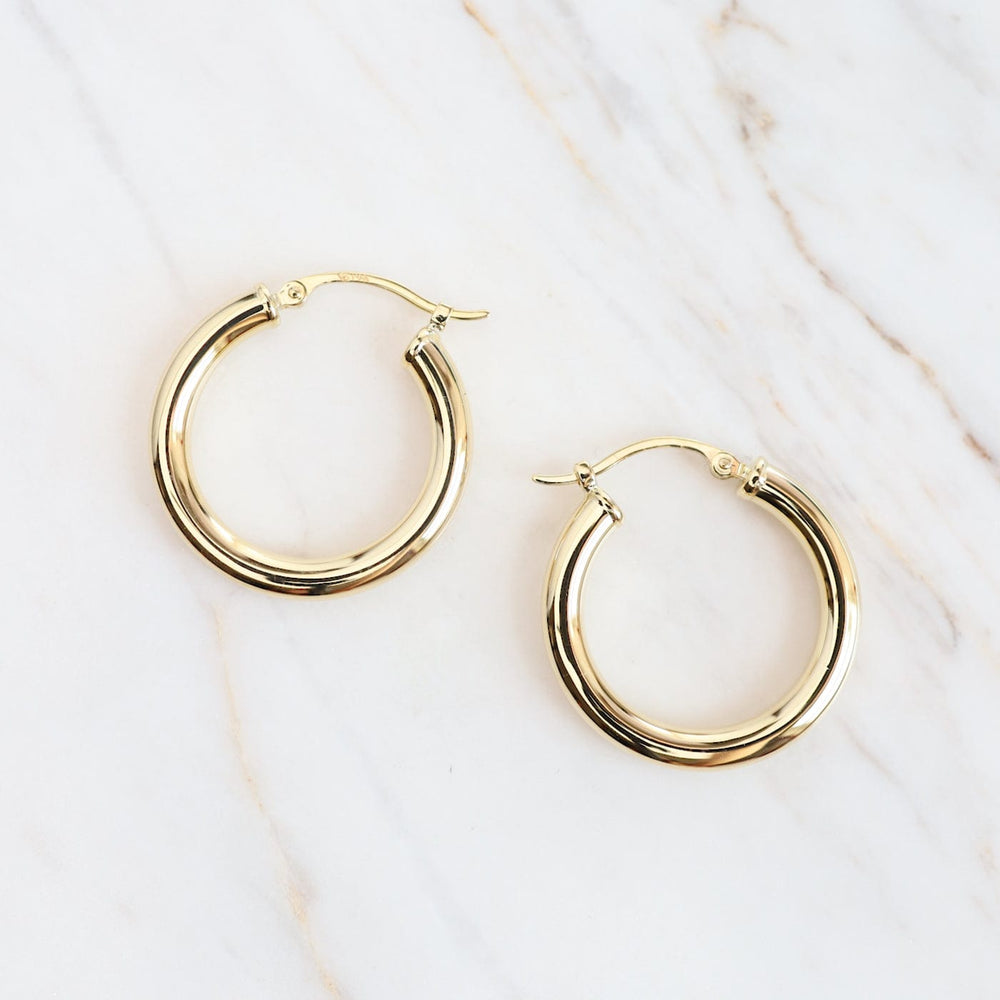 
                      
                        EAR-14K 14K Yellow Gold 3x20mm Hoop
                      
                    