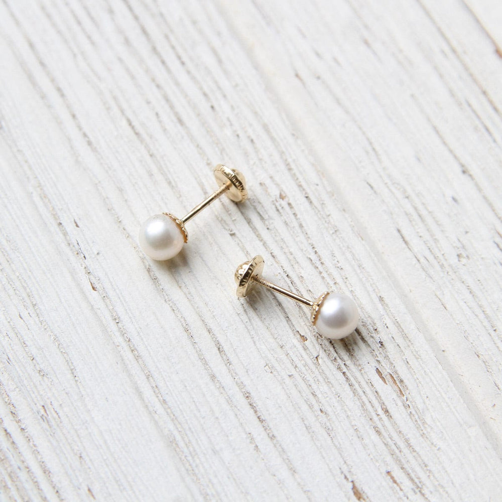 
                      
                        EAR-14K 14k Yellow Gold 5mm Pearl Post Earring
                      
                    