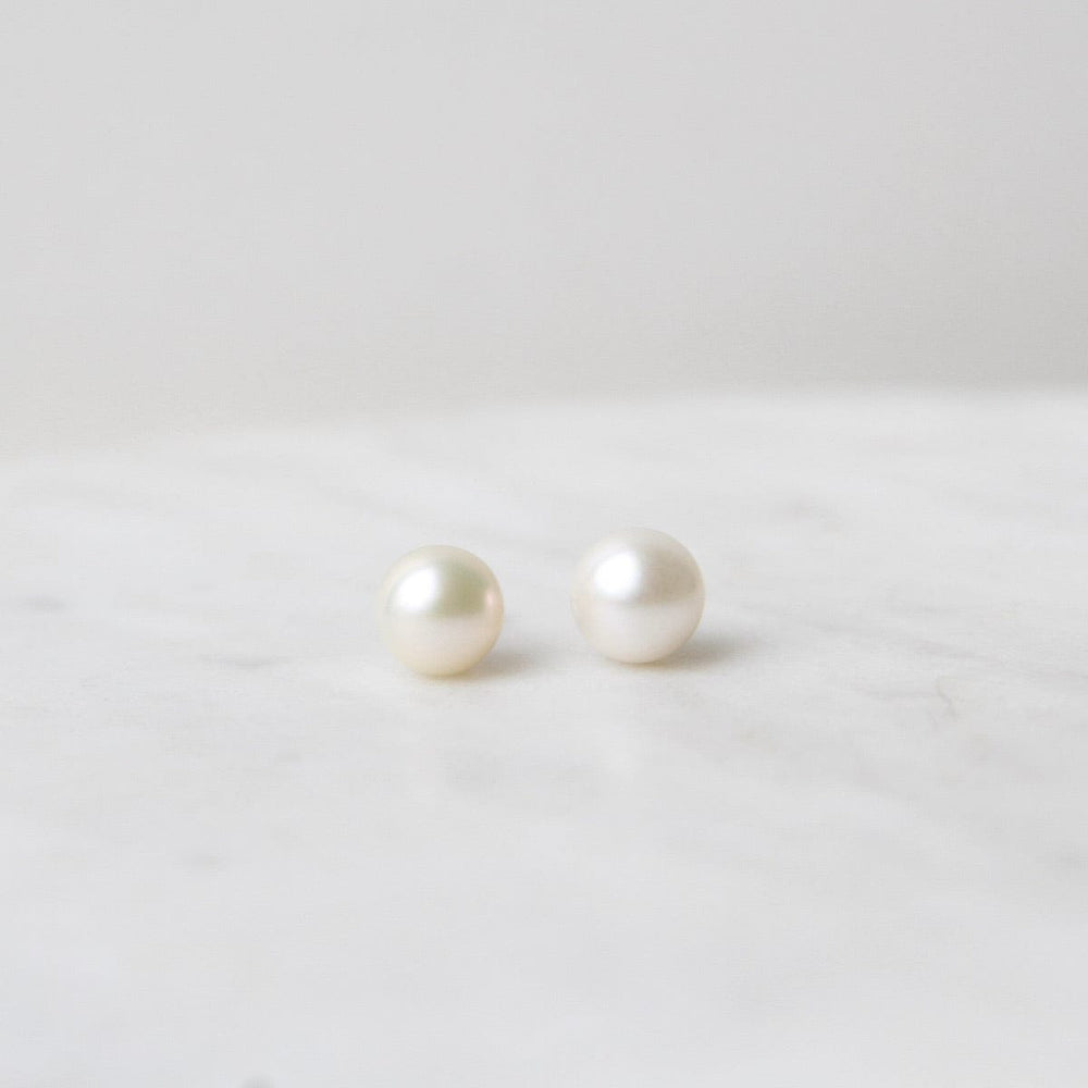 EAR-14K 14k Yellow Gold 6mm Pearl Post Earring