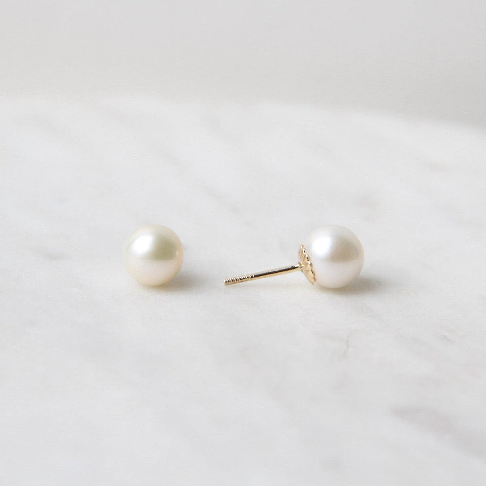 
                      
                        EAR-14K 14k Yellow Gold 6mm Pearl Post Earring
                      
                    