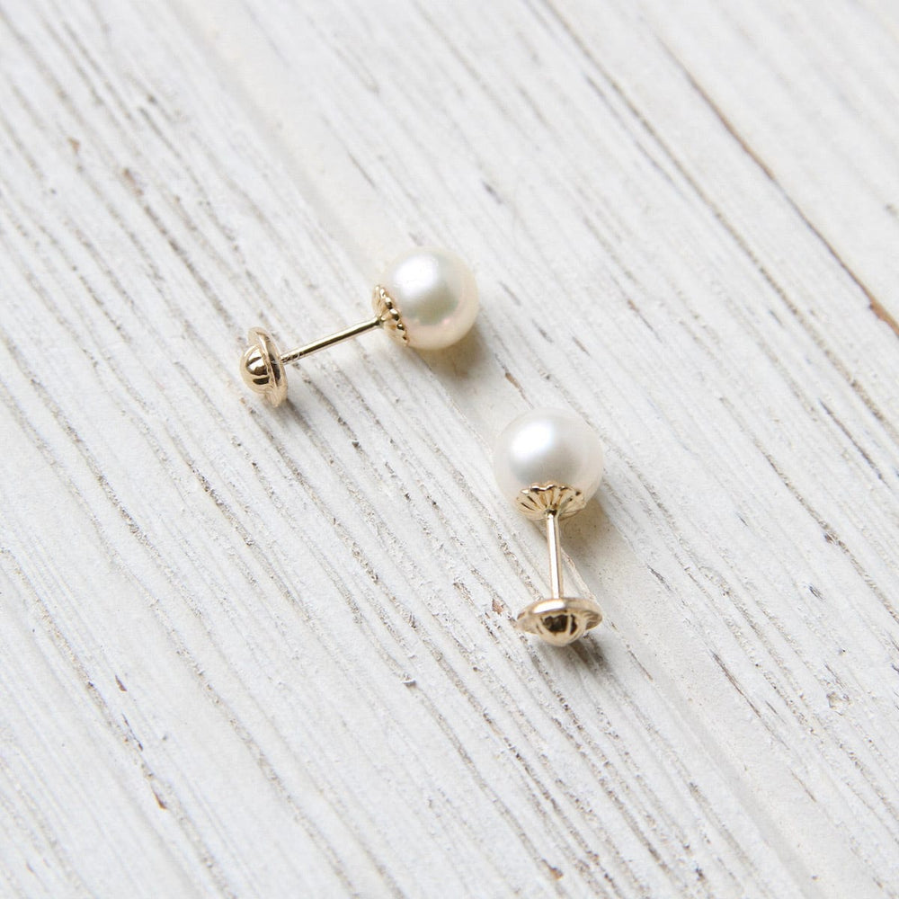 
                      
                        EAR-14K 14k Yellow Gold 6mm Pearl Post Earring
                      
                    