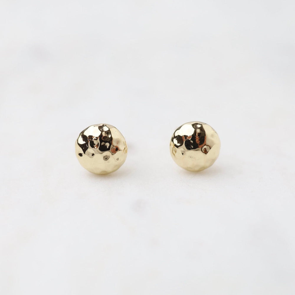 
                      
                        EAR-14K 14k Yellow Gold 8mm Hammered Ball Stud
                      
                    