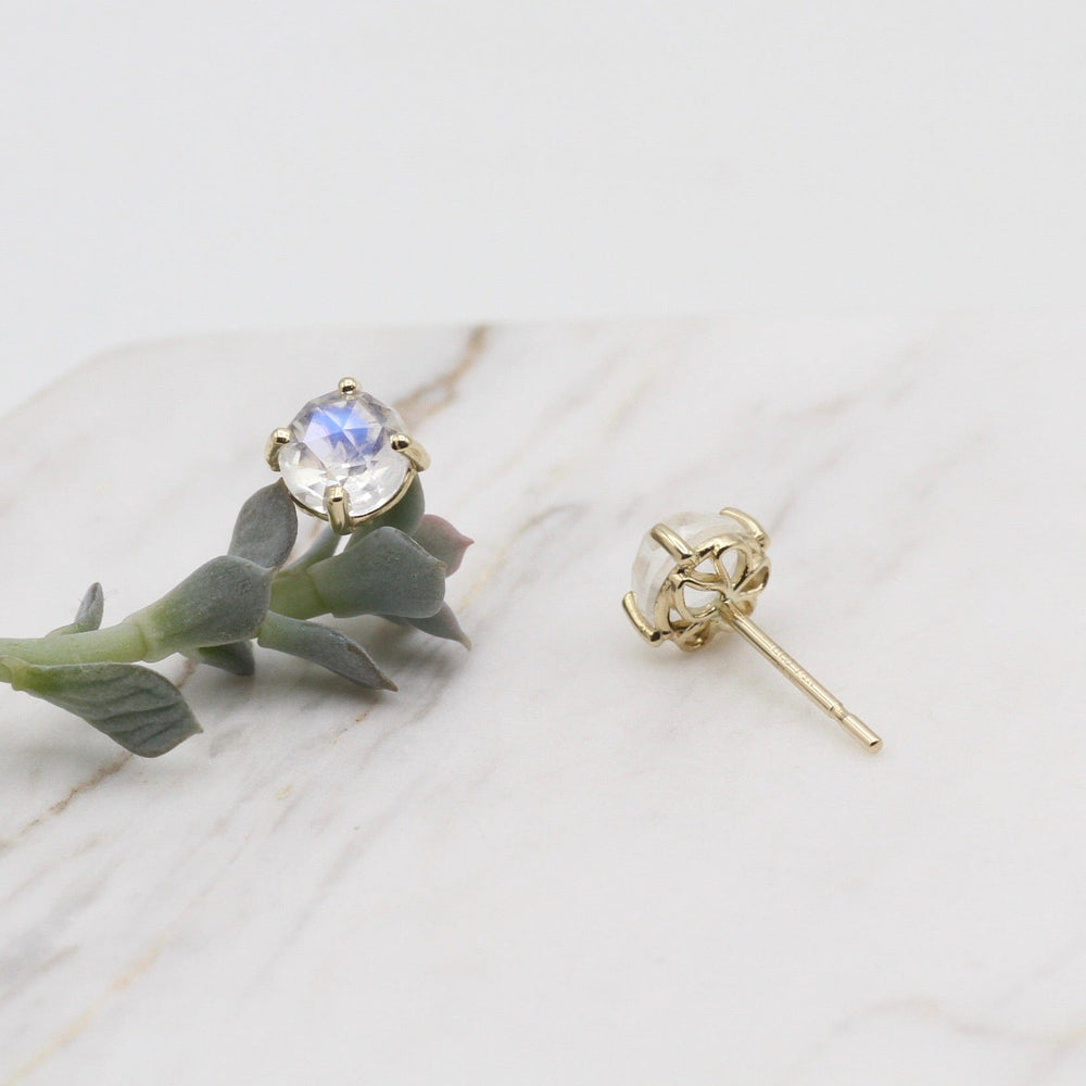 
                  
                    EAR-14K 14k Yellow Gold and Rainbow Moonstone Stud Earring
                  
                