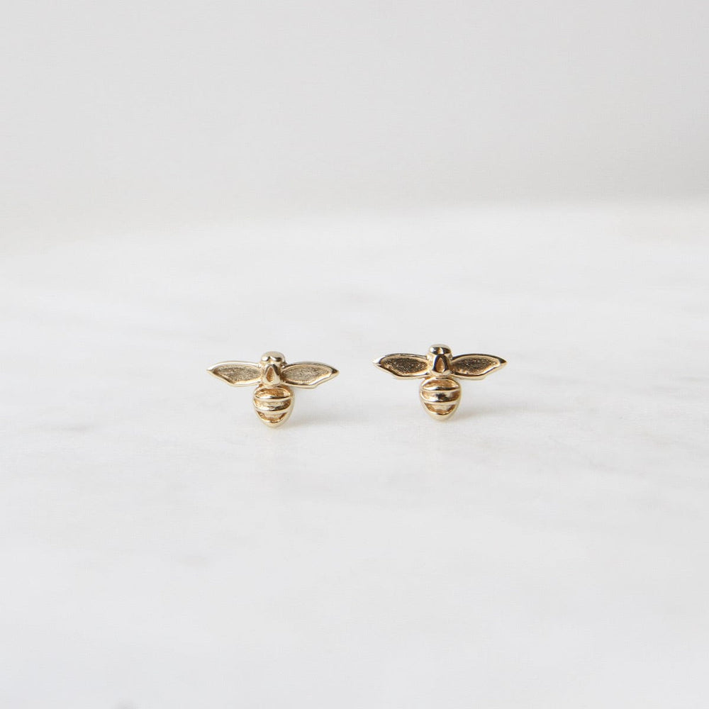 
                      
                        EAR-14K 14k Yellow Gold Bee Post Earring
                      
                    