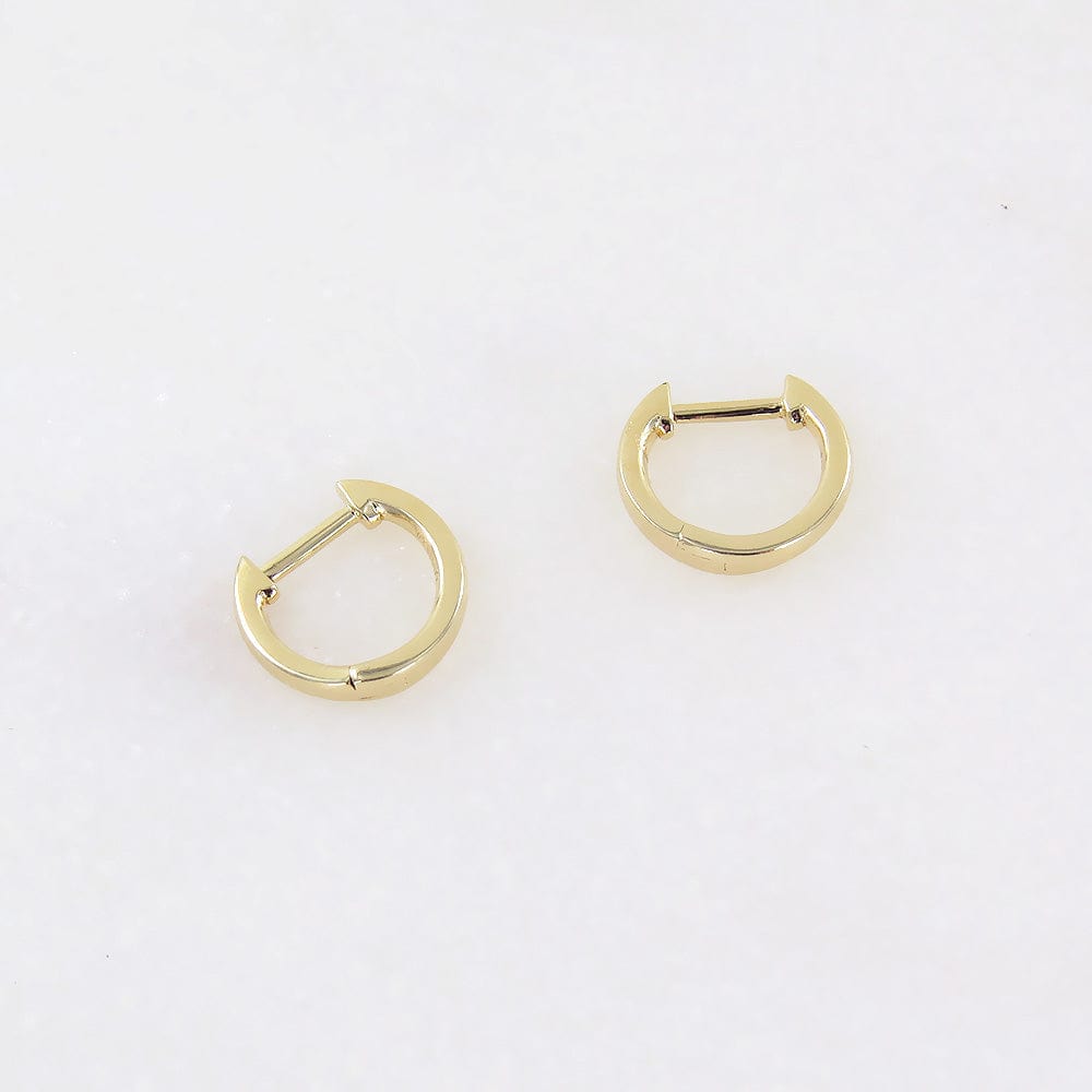 
                      
                        EAR-14K 14k Yellow Gold Extra Petite High Polish Huggies
                      
                    