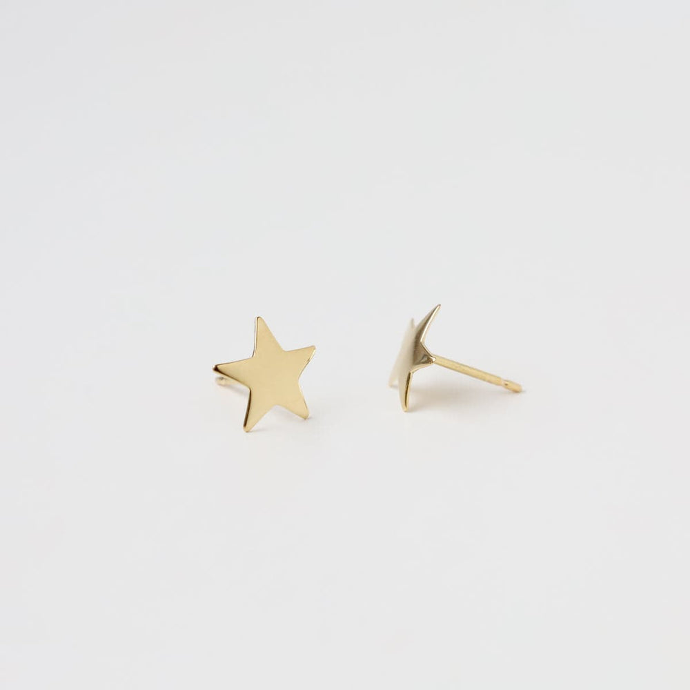 
                      
                        EAR-14K 14k Yellow Gold Medium Star Post Earring
                      
                    