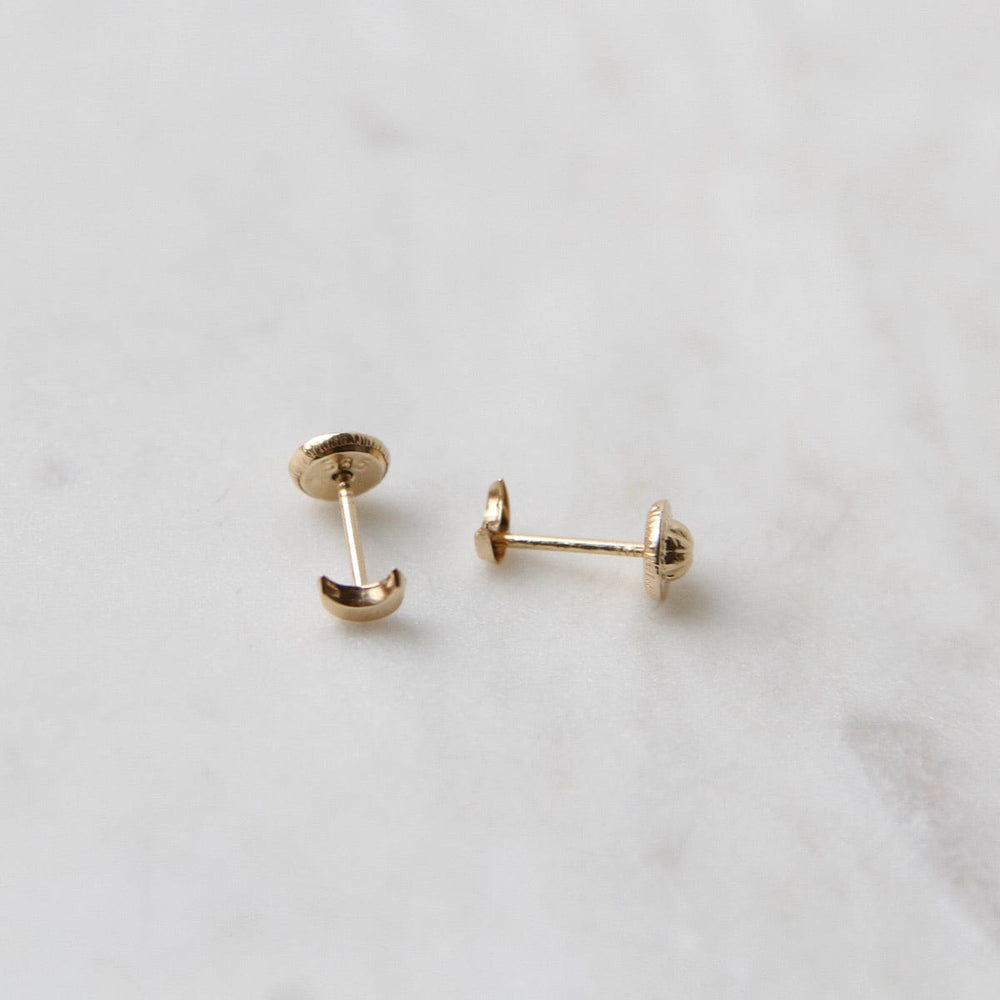 
                      
                        EAR-14K 14k Yellow Gold Mini Moon Post Earring
                      
                    