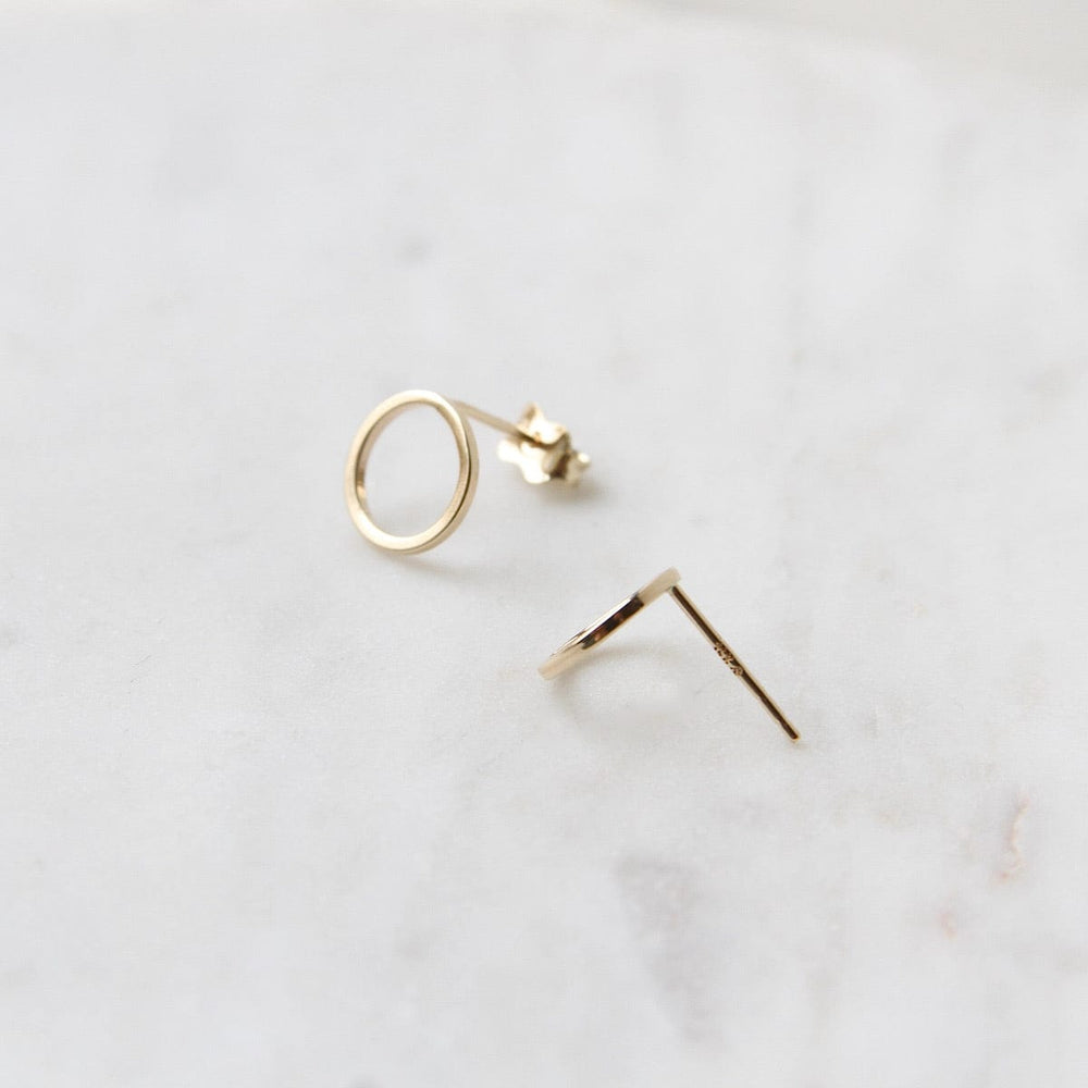 
                      
                        EAR-14K 14k Yellow Gold Open Circle Post Earring
                      
                    